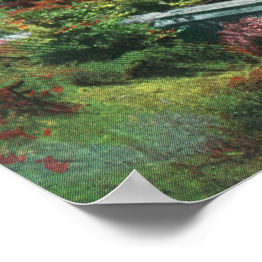 Uitzicht van de spoorweg poster (Hoek)