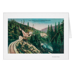 Uitzicht van de spoorweg van het zuidelijke deel v