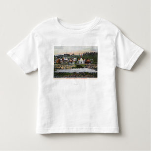 Uitzicht van de Springs en de stad Kinder Shirts