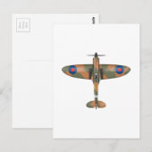 uitzicht van de spuitopening briefkaart (Voorkant / Achterkant)