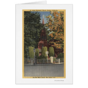 Uitzicht van de St. James Episcopale Kerk