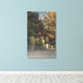 Uitzicht van de St. James Episcopale Kerk Canvas Afdruk (Insitu (Houten vloer))