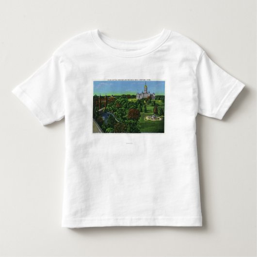 Uitzicht van de staatskapitolgronden, Memorial Arc Kinder Shirts (Voorkant)