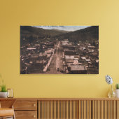 Uitzicht van de stad 16 canvas afdruk (Insitu (Woonkamer))