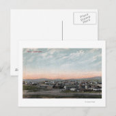 Uitzicht van de stad 4 briefkaart (Voorkant / Achterkant)