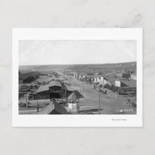 Uitzicht van de stad 6 briefkaart