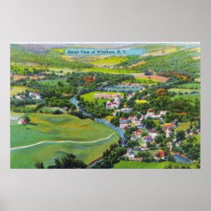 Uitzicht van de stad 6 poster