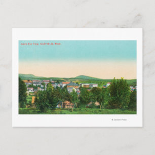 Uitzicht van de stad 9 briefkaart