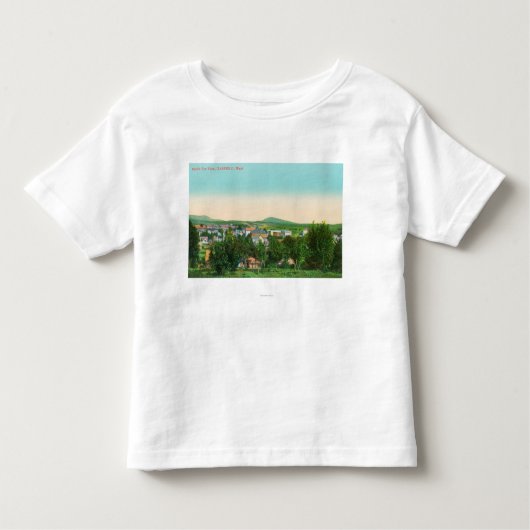 Uitzicht van de stad 9 kinder shirts (Voorkant)
