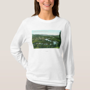 Uitzicht van de stad aan de St. Joe T-shirt
