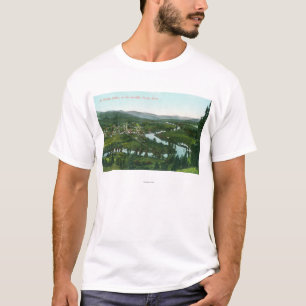 Uitzicht van de stad aan de St. Joe T-shirt