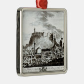 Uitzicht van de stad Aleppo, Syrië Metalen Ornament (Rechts)