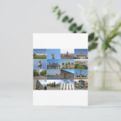 Uitzicht van de stad Berlijn in Duitsland Briefkaart (Staand voorkant)