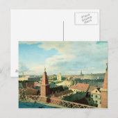 Uitzicht van de stad Berlijn met het Museum van Al Briefkaart (Voorkant / Achterkant)