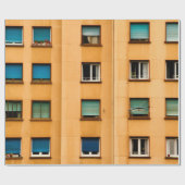 Uitzicht van de stad Bilbaoflat, architec Cadeaupapier (Vlak)