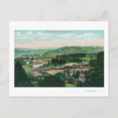 Uitzicht van de stad Colfax, CA Briefkaart (Voorkant)