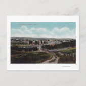 Uitzicht van de stad Dallas vanuit de lucht, OF Briefkaart (Voorkant)