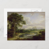 Uitzicht van de stad Edinburgh, c.1822 (olie op he Briefkaart (Voorkant / Achterkant)