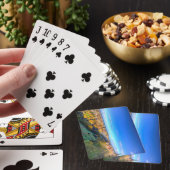 Uitzicht van de stad Edinburgh Pokerkaarten (Insitu)
