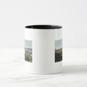 Uitzicht van de stad en de baai van Coos Mok (Midden)