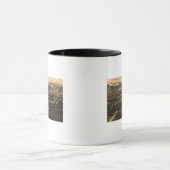 Uitzicht van de stad en de vallei mok (Midden)