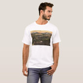 Uitzicht van de stad en de vallei t-shirt (Voorkant volledig)