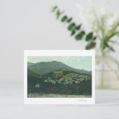 Uitzicht van de stad en Mt. Tamalpais Briefkaart (Staand voorkant)