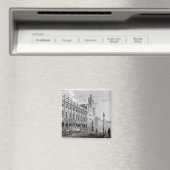 Uitzicht van de stad Hall, Exchange, Glasgow Magneet (Insitu (Vaatwasser))