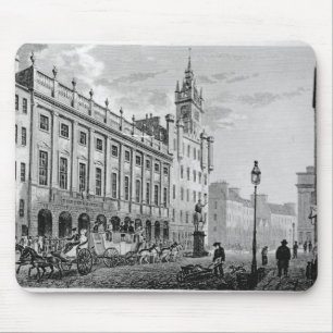 Uitzicht van de stad Hall, Exchange, Glasgow Muismat
