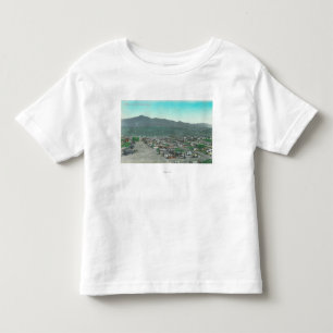 Uitzicht van de stad Huntington, OF Kinder Shirts