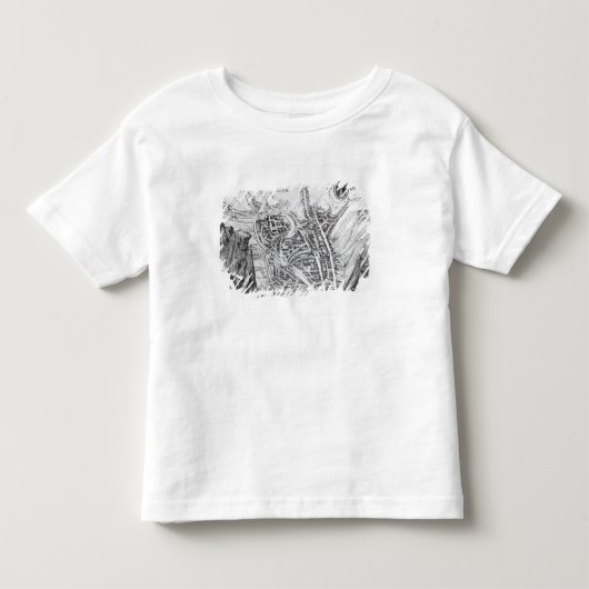 Uitzicht van de stad Luik Kinder Shirts (Voorkant)