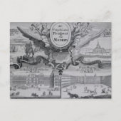 Uitzicht van de stad Madrid Briefkaart (Voorkant)