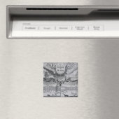 Uitzicht van de stad Madrid Magneet (Insitu (Vaatwasser))