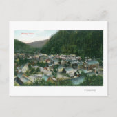 Uitzicht van de stad Murray, ID Briefkaart (Voorkant)