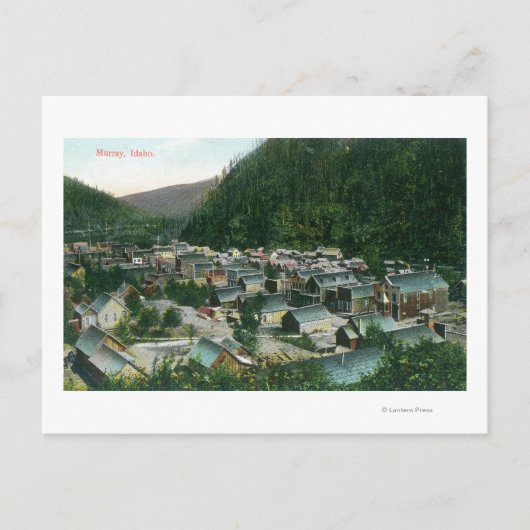 Uitzicht van de stad Murray, ID Briefkaart (Voorkant)