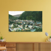 Uitzicht van de stad Murray, ID Canvas Afdruk (Insitu (Woonkamer))