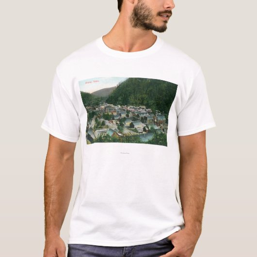 Uitzicht van de stad Murray, ID T-shirt (Voorkant)