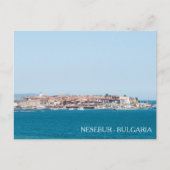 Uitzicht van de stad Nesebur, Bulgarije Briefkaart (Voorkant)