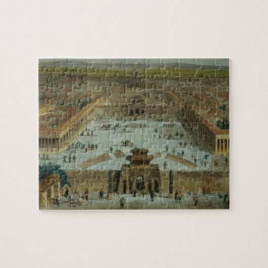 Uitzicht van de stad Peking uit het zuiden (e Legpuzzel (Horizontaal)