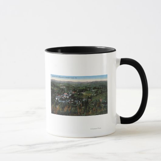 Uitzicht van de stad Placerville, CA Mok (Rechts)