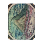 Uitzicht van de stad Potosi, Bolivia, met de beroe Magneet (Verticaal)