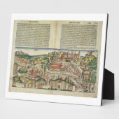 Uitzicht van de stad Rome, van de Neurenberg Chron Fotoplaat (Zijkant)