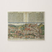 Uitzicht van de stad Rome, van de Neurenberg Chron Legpuzzel (Horizontaal)