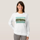 Uitzicht van de stad, Sail Boats T-shirt (Voorkant volledig)