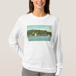 Uitzicht van de stad, Sail Boats T-shirt