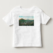 Uitzicht van de stad San Luis Obispo, CA Kinder Shirts (Voorkant)