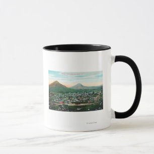 Uitzicht van de stad San Luis Obispo, CA Mok