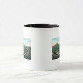 Uitzicht van de stad San Luis Obispo, CA Mok (Midden)