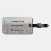 Uitzicht van de stad Seattle skyline 2 Bagagelabel (Achterkant horizontaal)