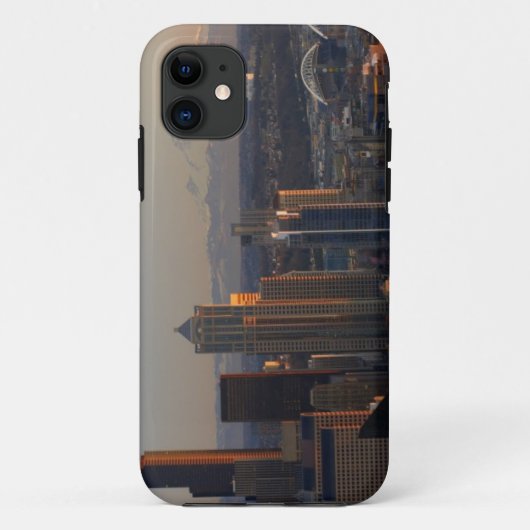 Uitzicht van de stad Seattle skyline 2 Case-Mate iPhone Case (Achterkant)